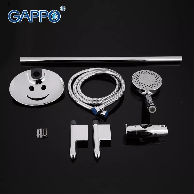 Душовий гарнітур GAPPO G8008, хром