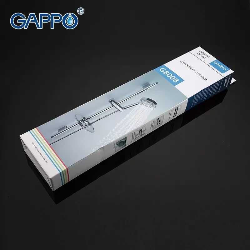 Душовий гарнітур GAPPO G8008, хром