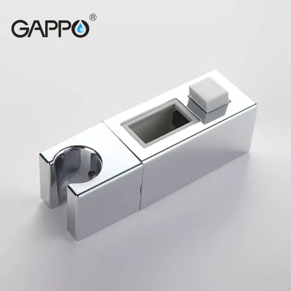 Душовий гарнітур з полицею GAPPO G8010, хром