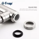 Сифон для раковини Frap F82 під донний клапан, латунь, хром