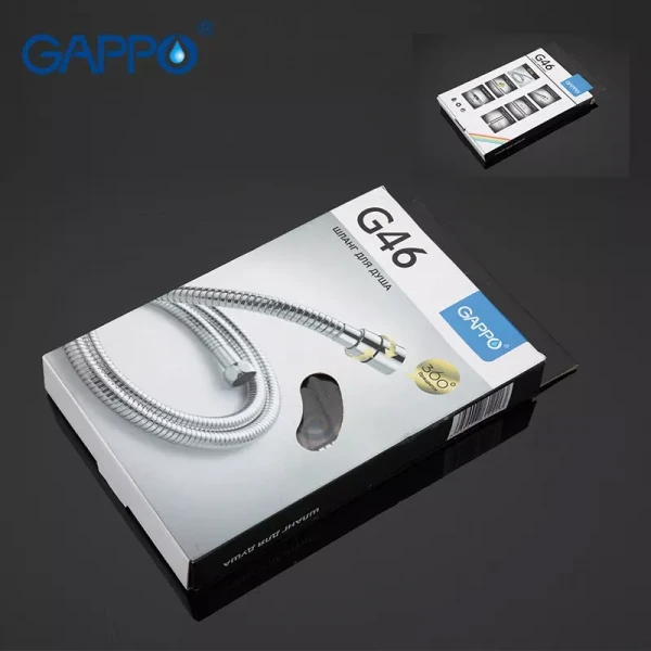 Душевой шланг GAPPO G46 1500 мм хромированный