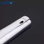Смеситель для умывальника GAPPO G1002-2 хромированный