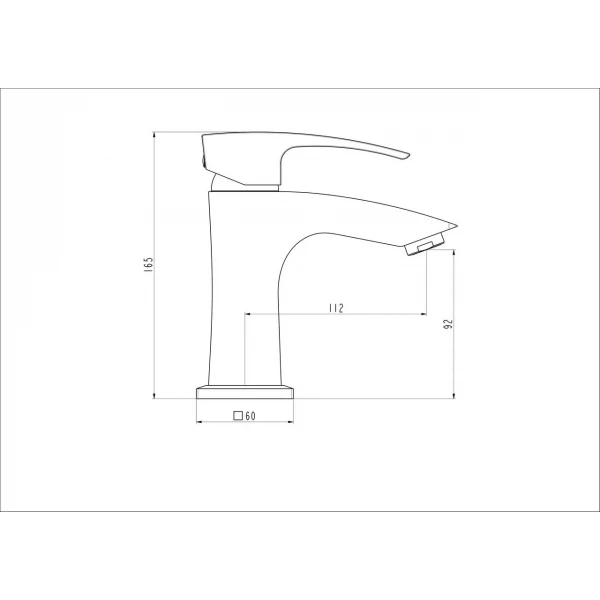 Смеситель для умывальника GAPPO G1007 хромированный