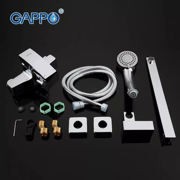 Смеситель для ванны GAPPO G2207 хромированный