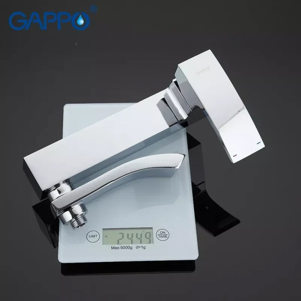 Змішувач для ванни GAPPO G3207, хром