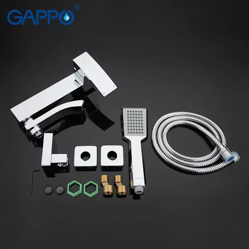 Смеситель для ванны GAPPO G3207 хромированный