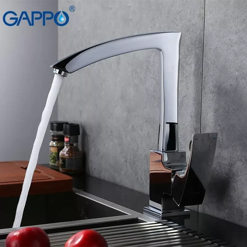 Смеситель для кухни GAPPO G4007 хромированный