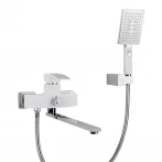 Смеситель для ванны GAPPO G2207-7 белый/хром