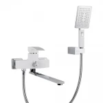 Смеситель для ванны GAPPO G2207-7 белый/хром