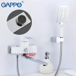 Смеситель для ванны GAPPO G2207-7 белый/хром