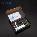 Смеситель для умывальника GAPPO G1007-8 белый/хром