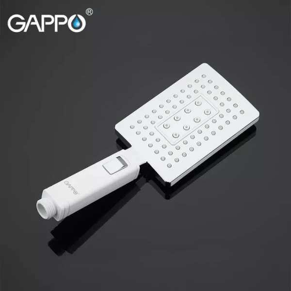 Смеситель для ванны GAPPO G3007-8 белый/хром напольный