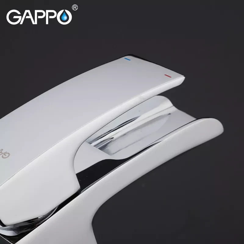 Смеситель для умывальника GAPPO G1007-20 хромированный