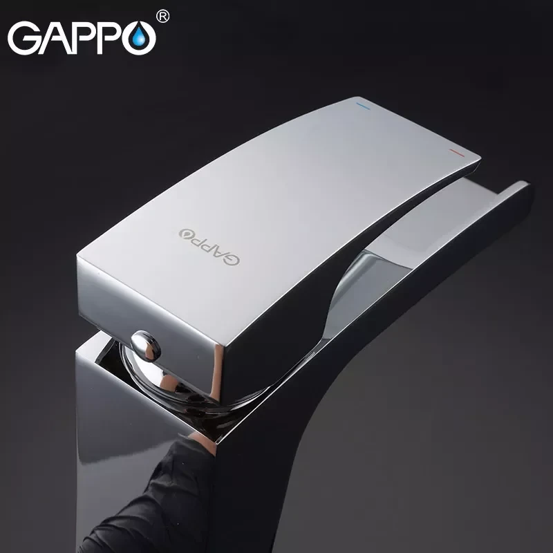 Смеситель для умывальника GAPPO G1007-21 хромированный