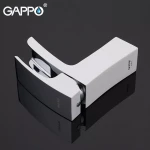 Смеситель для умывальника GAPPO G1007-30 белый/хром
