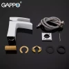 Смеситель для умывальника GAPPO G1007-30 белый/хром