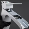 Смеситель для умывальника GAPPO G1007-31 белый/хром
