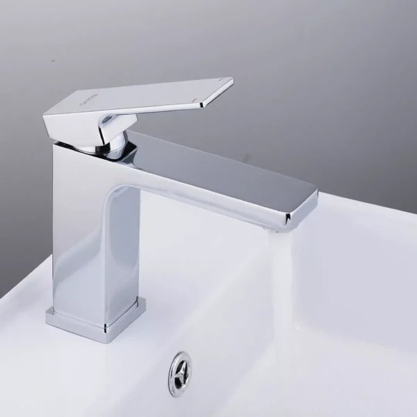 Смеситель для умывальника GAPPO G1018 хромированный