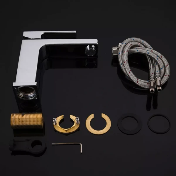 Смеситель для умывальника GAPPO G1018 хромированный