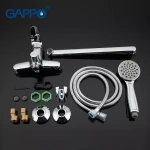 Смеситель для ванны GAPPO G2236 хромированный