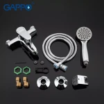 Змішувач для ванни GAPPO G3236, хром