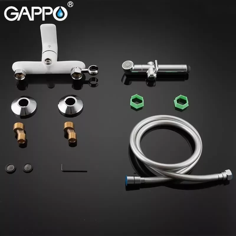 Гигиенический душ GAPPO G2048-8 белый/хром