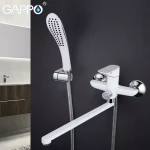 Смеситель для ванны GAPPO G2248 белый/хром