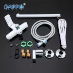 Смеситель для ванны GAPPO G2248 белый/хром