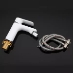 Смеситель для биде GAPPO G5048 белый/хром