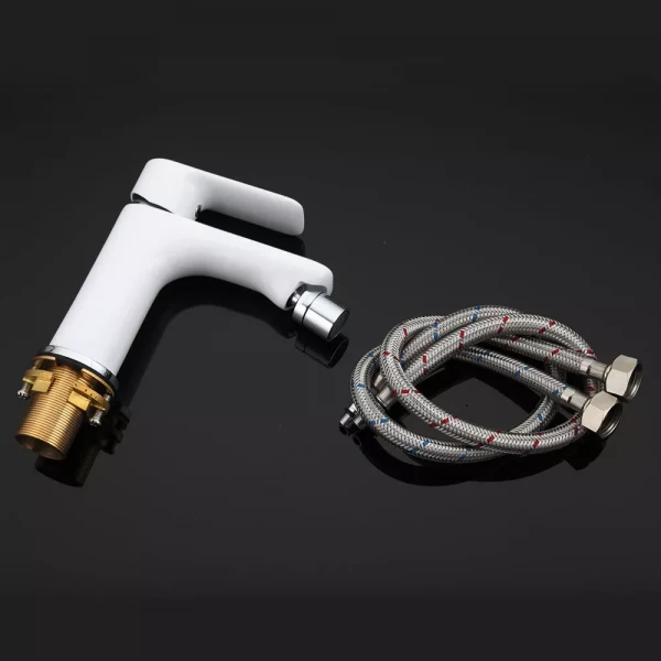 Смеситель для биде GAPPO G5048 белый/хром