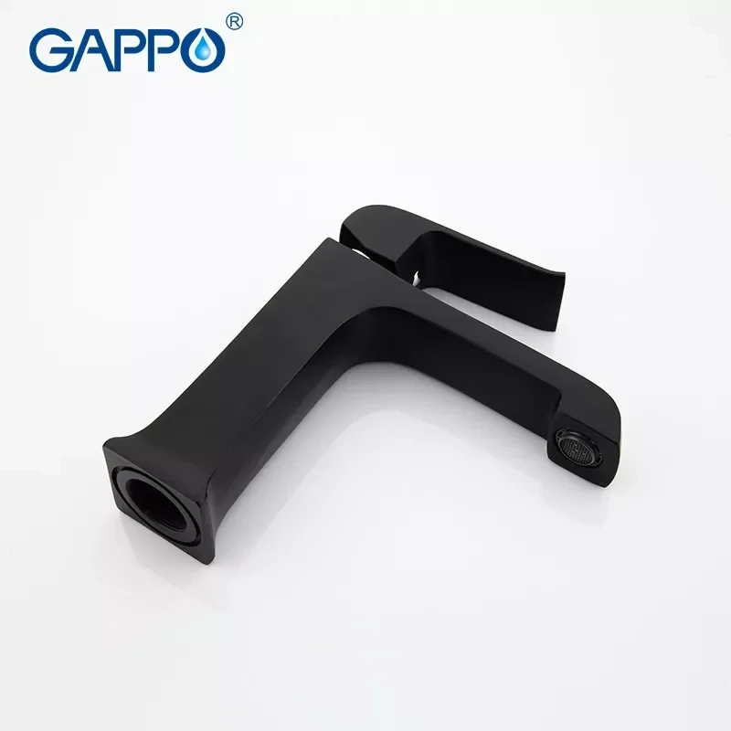Смеситель для умывальника GAPPO G1050 черный
