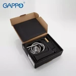 Смеситель для умывальника GAPPO G1050 черный