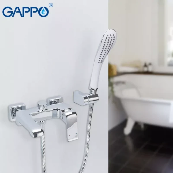 Смеситель для ванны GAPPO G3250-8 хромированный
