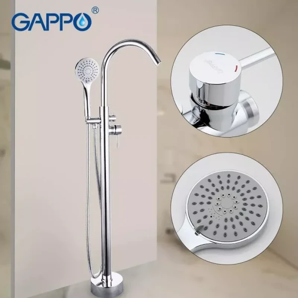 Змішувач для ванни для підлоги GAPPO G3098