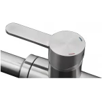 Смеситель для кухни GAPPO G4099 нержавеющая сталь с выдвижным изливом