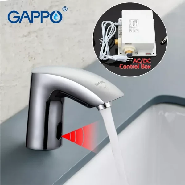 Смеситель для умывальника GAPPO G518 хромированный