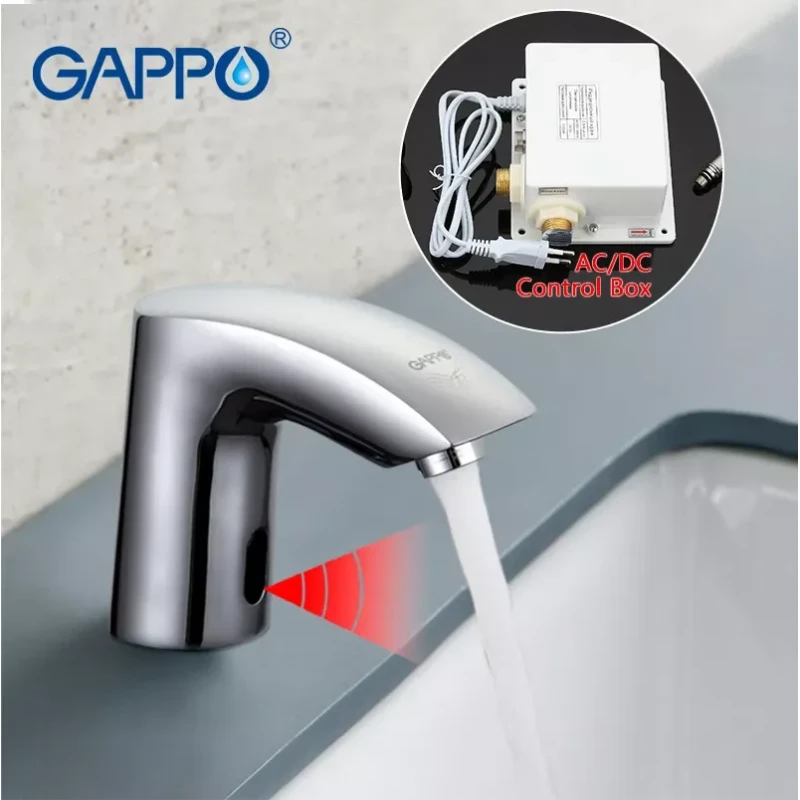 Смеситель для умывальника GAPPO G518 хромированный
