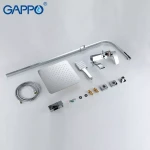 Душевая система GAPPO G2407 хромированная с переключателем на лейку