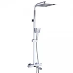 Душевая система с термостатом GAPPO G2407-40 хромированная с переключателем на лейку