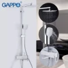 Душевая система GAPPO G2417-8 белая/хром с переключателем на лейку