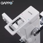 Душевая система GAPPO G2417-8 белая/хром с переключателем на лейку