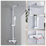 Душевая система GAPPO G2418 хромированная с переключателем на лейку