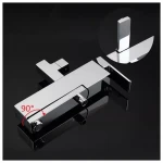 Душевая система GAPPO G2418 хромированная с переключателем на лейку