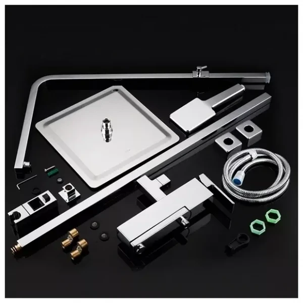 Душевая система GAPPO G2418 хромированная с переключателем на лейку