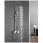 Душевая система GAPPO G2448 белая/хром с переключателем на лейку