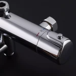 Душевая система с термостатом GAPPO G2490 хромированная с переключателем на лейку