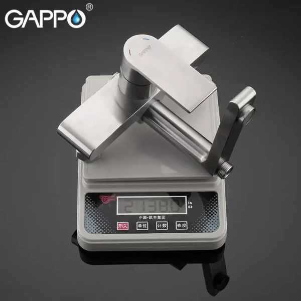 Душевая система GAPPO G2499-20 с переключателем на лейку или верхний душ