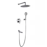 Душевая система GAPPO G7104 с переключателем на лейку, 3 функции, хром