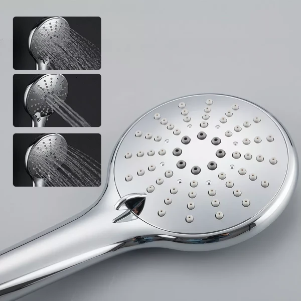 Душевая система GAPPO G7104 с переключателем на лейку, 3 функции, хром
