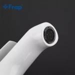 Змішувач для умивальника Frap F1031, білий/хром